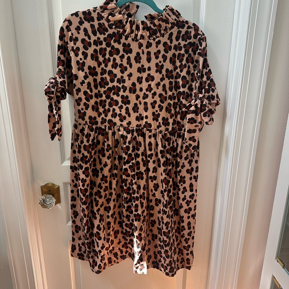Stylish Leopard Print Dress